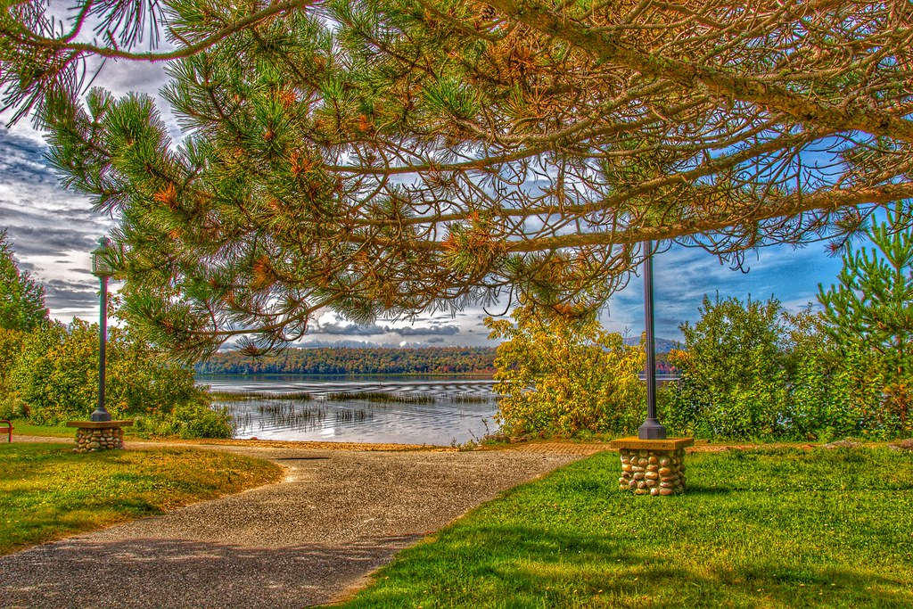 Tupper Lake New York - Adirondack Park - Autumn Vista